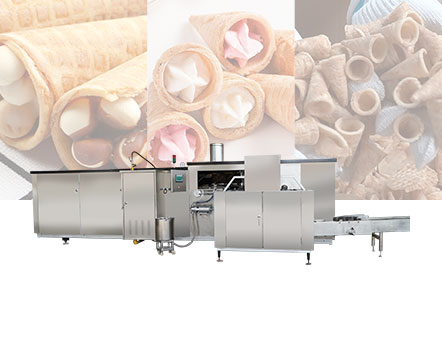 Mini Chocolate Waffle Cone Production Line Factory Price