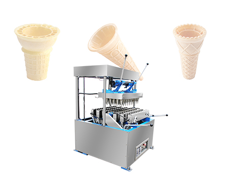 Industrial Ice Cream Wafer Cone Making Machine Equipment For Sale